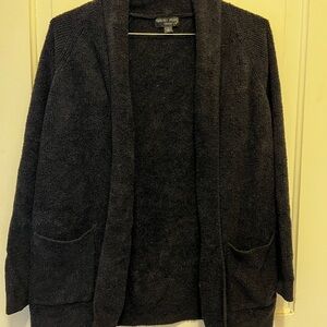 Barefoot Dreams Black Cardigan Sweater